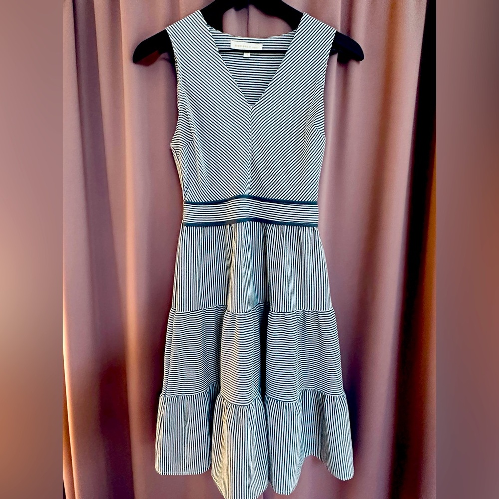 Monteau striped summer dress